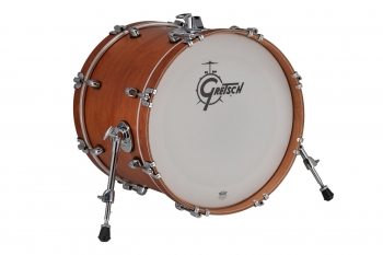 CC2-1418B Gretsch Catalina Club 14x18 Bass Drum, Satin Walnut Glaze