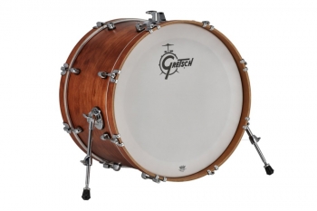 CC2-1422B Gretsch Catalina Club 14x22 Bass Drum, Satin Walnut Glaze