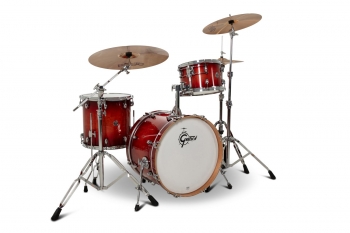 CC2-J403 Gretsch Catalina Club 3pc Shell Pack, Gloss Crimson Burst