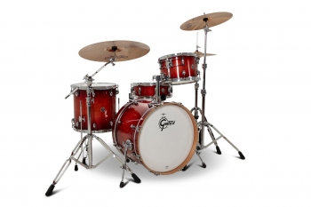 CC2-J404 Gretsch Catalina Club 4pc Shell Pack, Gloss Crimson Burst