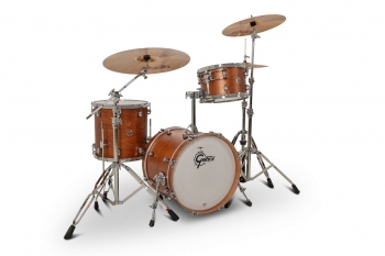 CC2-J483 Gretsch Catalina Club 3pc Shell Pack, Satin Walnut Glaze