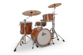 CC2-J484 Gretsch Catalina Club 4pc Shell Pack, Satin Walnut Glaze