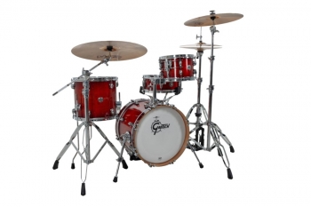 CC2-M264 Gretsch Catalina Club Micro 4pc Shell Pack, Gloss Crimson Burst