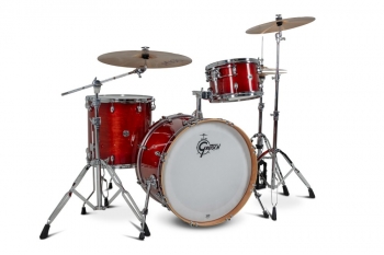 CC2-R423 Gretsch Catalina Club 3pc Shell Pack, Gloss Crimson Burst