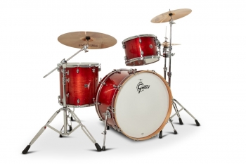 CC2-R443C Gretsch Catalina Club 3pc Shell Pack, Gloss Crimson Burst
