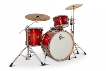 CC2-R444C Gretsch Catalina Club 4pc Shell Pack, Gloss Crimson Burst