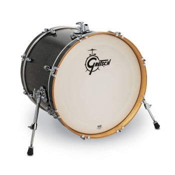 Gretsch Catalina Maple 16x20&quot; Bass Drum, Black Stardust