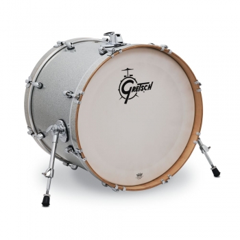 Gretsch Catalina Maple 16x20&quot; Bass Drum, Silver Sparkle