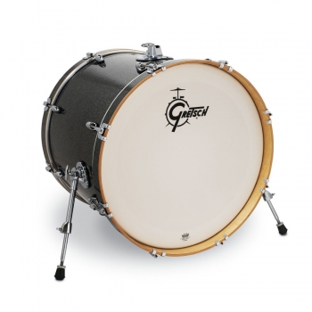 Gretsch Catalina Maple 18x22&quot; Bass Drum, Black Stardust