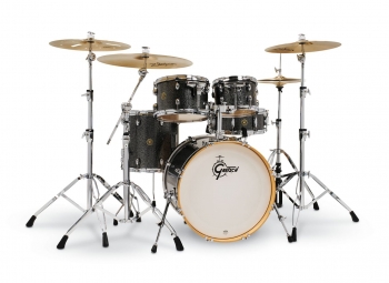 Gretsch Catalina Maple 5-PC Shell Pack, Black Stardust