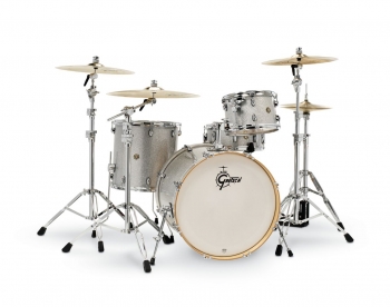 Gretsch Catalina Maple 4-pc Shell Pack, Silver Sparkle