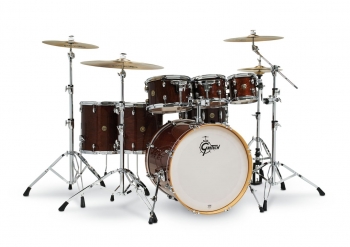 Gretsch Catalina Maple 7-pc Shell Pack, Walnut Glaze