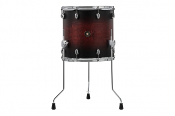CM2-1414F Gretsch Catalina Maple 14x14 Floor Tom, Satin Deep Cherry Burst