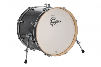 CM2-1620B Gretsch Catalina Maple 16x20 Bass Drum, Black Stardust