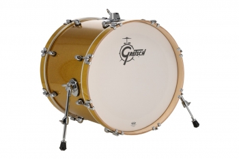 CM2-1620B Gretsch Catalina Maple 16x20 Bass Drum, Lemon Sparkle