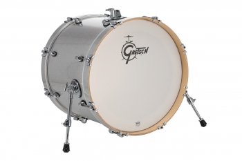 CM2-1620B Gretsch Catalina Maple 16x20 Bass Drum, Silver Sparkle