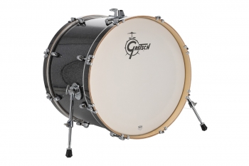 CM2-1622B Gretsch Catalina Maple 16x22 Bass Drum, Black Stardust