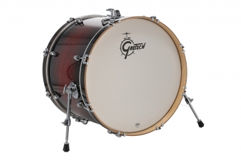CM2-1622B Gretsch Catalina Maple 16x22 Bass Drum, Deep Cherry Burst