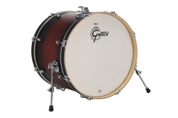 CM2-1622B Gretsch Catalina Maple 16x22 Bass Drum, Satin Deep Cherry Burst