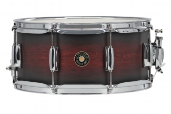 CM2-6514S Gretsch Catalina Maple 6.5x14 Snare Drum, Satin Deep Cherry Burst