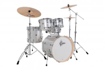 CM2-E605 Gretsch Catalina Maple 5pc Shell Pack, Silver Sparkle
