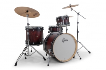 CM2-E624S Gretsch Catalina Maple 4pc Shell Pack, Satin Deep Cherry Burst