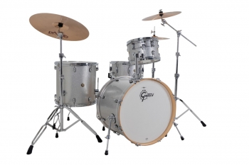 CM2-E624S Gretsch Catalina Maple 4pc Shell Pack, Silver Sparkle