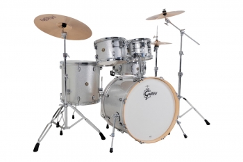CM2-E625 Gretsch Catalina Maple 5pc Shell Pack, Silver Sparkle