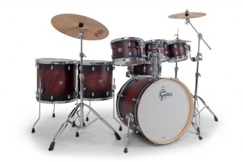 CM2-E627 Gretsch Catalina Maple 7pc Shell Pack, Satin Deep Cherry Burst