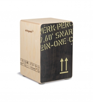 Schlagwerk CP403BLK 2inOne Cajon Black Medium