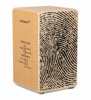 Schlagwerk CP82 Rudiments Cajon Fingerprint Large