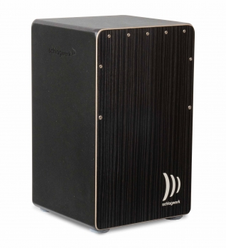 Schlagwerk CP91 Rudiments Cajon Hard Coal Stripes Large