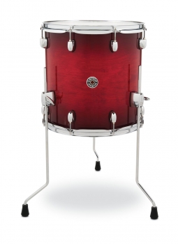 Gretsch Catalina Club 14&quot;x14&quot; Floor Tom, Gloss Crimson Burst