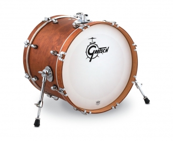 Gretsch Catalina Club 14x18&quot; Bass Drum, Satin Walnut Glaze