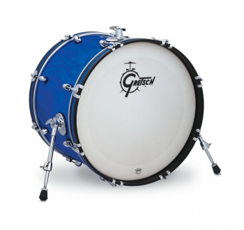 Gretsch Catalina Club 14x20&quot; Bass Drum, Blue Satin Flame