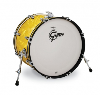Gretsch Catalina Club 14x20&quot; Bass Drum, Yellow Satin Flame