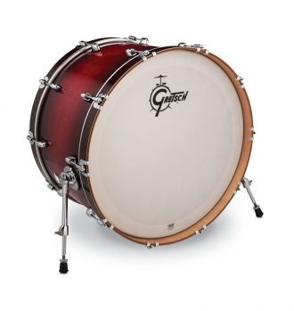 Gretsch Catalina Club 14x24&quot; Bass Drum, Gloss Crimson Burst