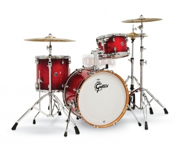 Gretsch Catalina Club 3-pc Shell Pack, Gloss Crimson Burst