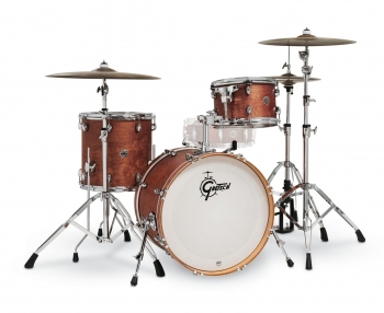 Gretsch Catalina Club 3-pc Shell Pack, Satin Walnut Glaze