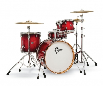 Gretsch Catalina Club 4-pc Shell Pack, Gloss Crimson Burst