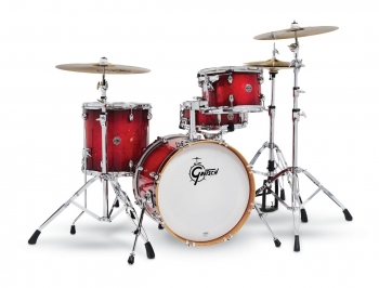 Gretsch Catalina Club 4-pc Shell Pack, Gloss Crimson Burst