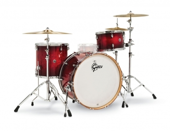 Gretsch Catalina Club 3-pc Shell Pack, Gloss Crimson Burst