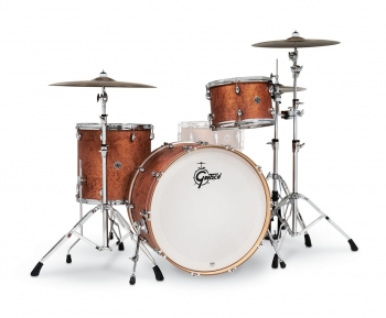 Gretsch Catalina Club 3-pc Shell Pack, Satin Walnut Glaze