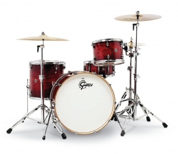 Gretsch Catalina Club 4-pc Shell Pack, Gloss Crimson Burst