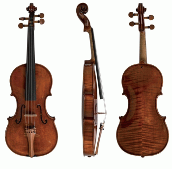 GEWA Violin, Soloist Violin Master, Le Streghe, 4/4, Strad Model, Setup