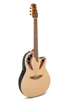 Ovation Elite E-Acoustic Guitar 1768-4S-G, Natural