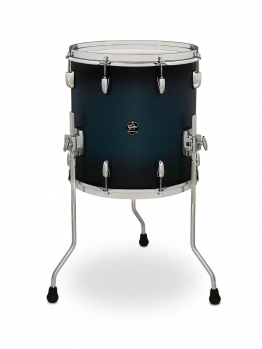 Gretsch Renown 14x14&quot; Floor Tom, Satin Antique Blue Burst