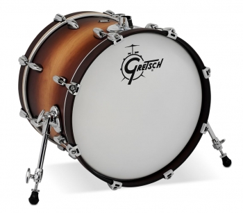 Gretsch Renown 14x18&quot; Bass Drum, Satin Tobacco Burst