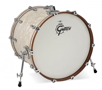 Gretsch Renown 18x22&quot; Bass Drum, Vintage Pearl