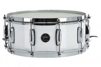 Gretsch Renown 5.5x14&quot; Wood Snare Drum, Piano White